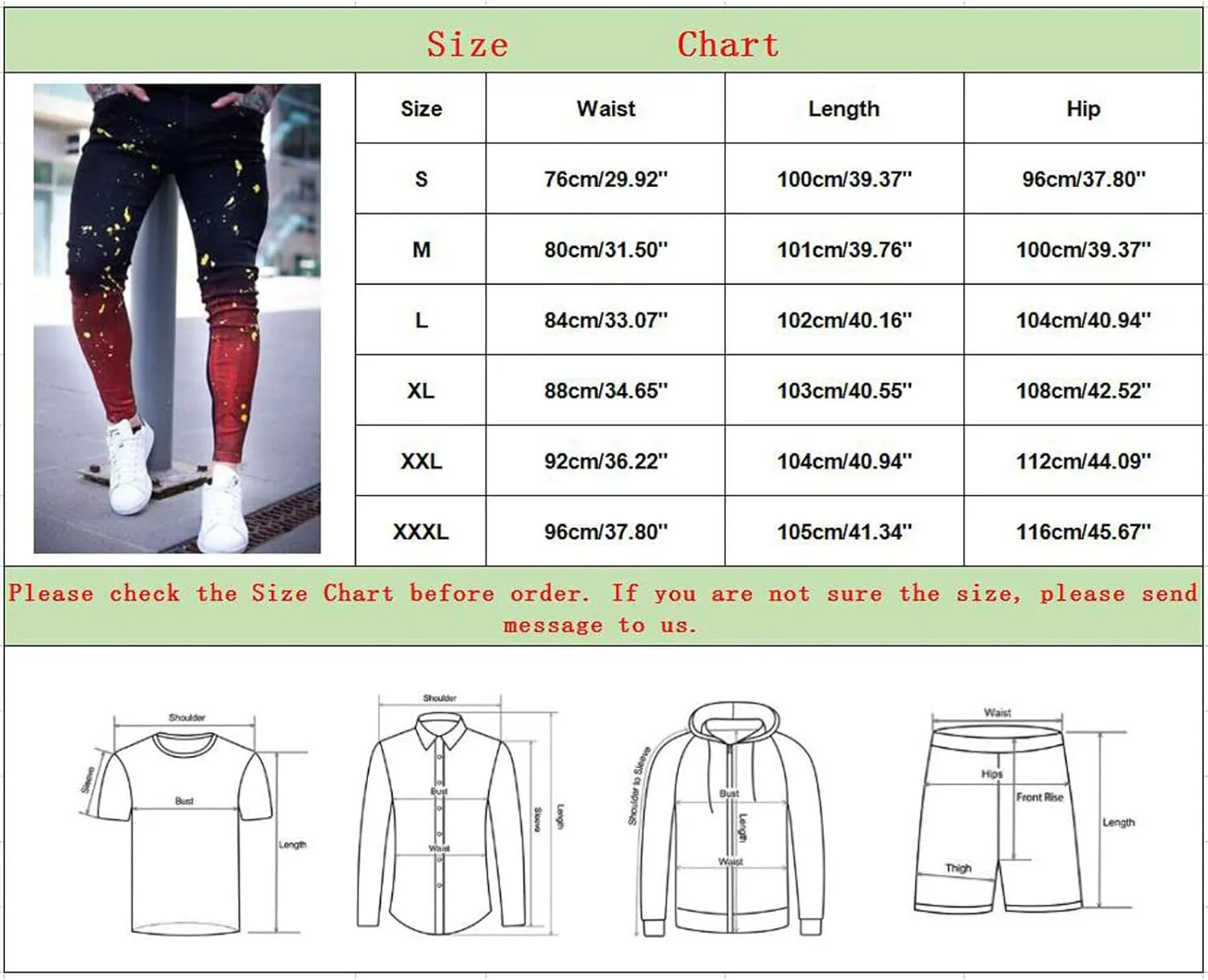 Mens Pants Jeans Relaxed Fit Classic Comfort Flex Retro Jeans Pants Lightweight Elastic Waist Tapered Denim Trousers
