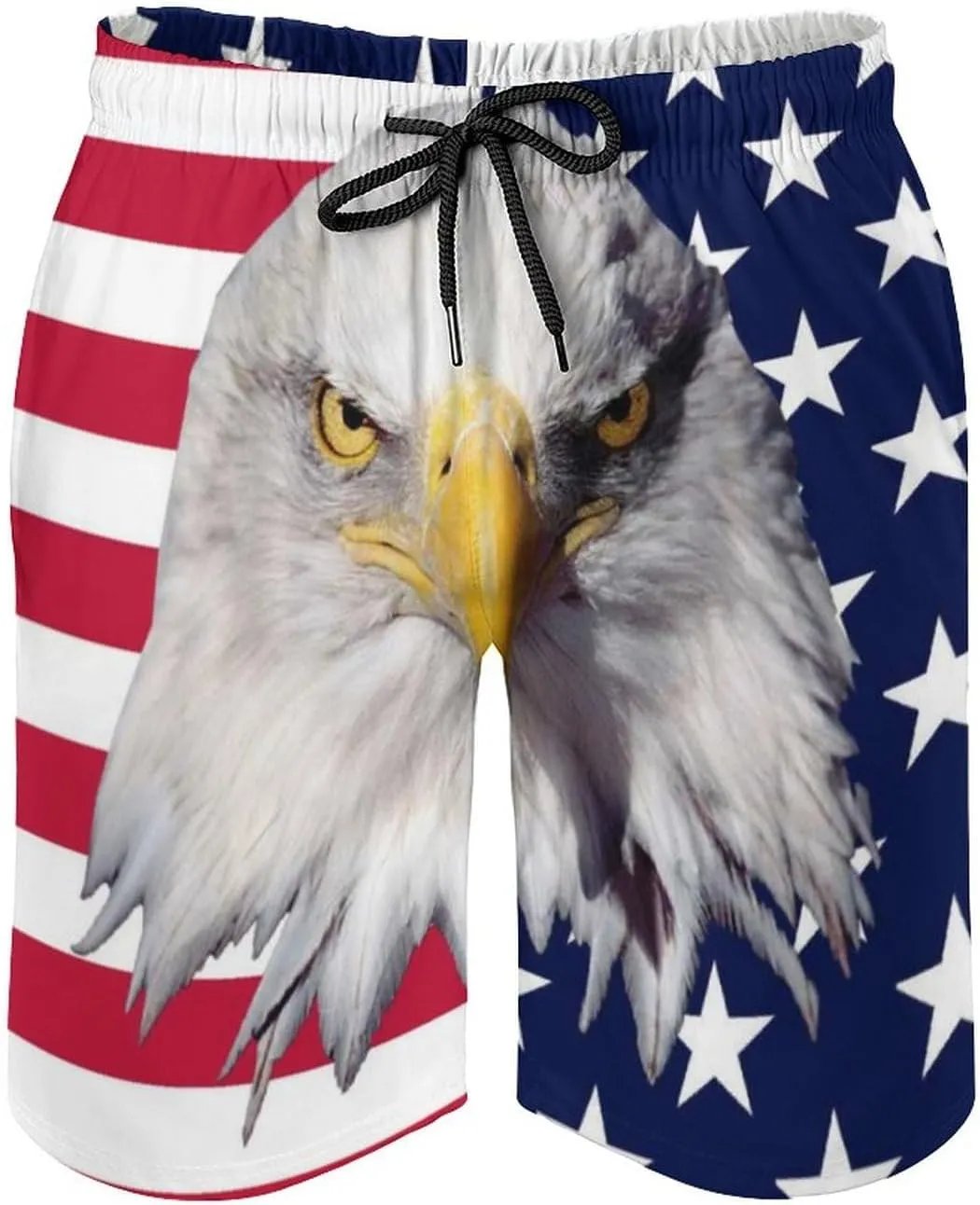 Men's Swim Trunks Quick Dry Board Shorts Beach Shorts Cool Mesh Lining Bathing Suits with Pockets