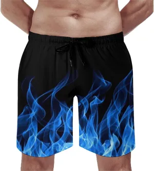 Men's Swim Trunks Quick Dry Board Shorts Beach Shorts Cool Mesh Lining Bathing Suits with Pockets