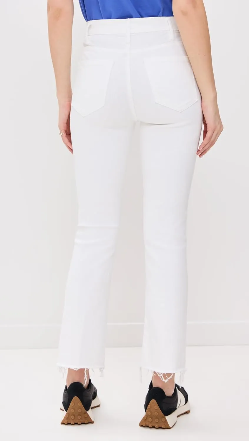 MOTHER Women's The Hustler Ankle Fray Jeans