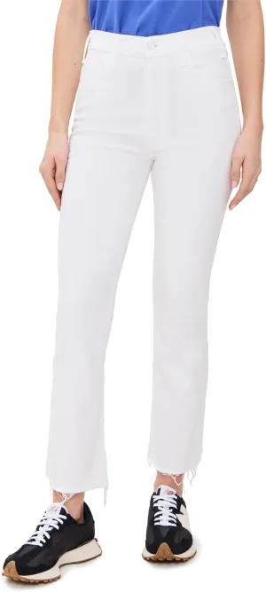 MOTHER Women's The Hustler Ankle Fray Jeans