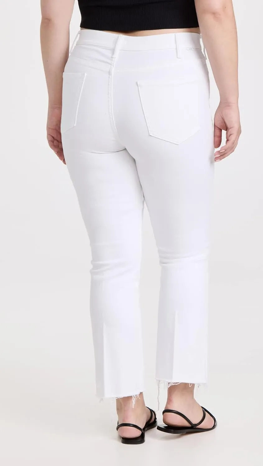 MOTHER Women's The Hustler Ankle Fray Jeans