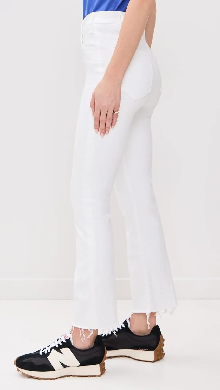 MOTHER Women's The Hustler Ankle Fray Jeans
