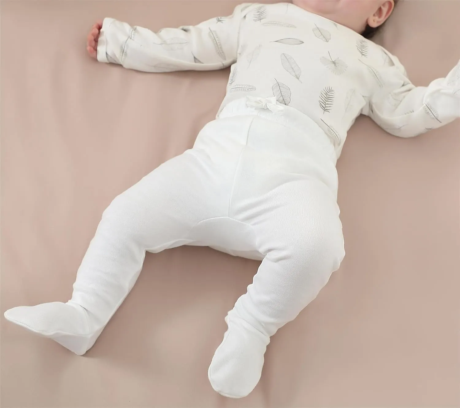 Owlivia Organic Baby Pant Legging Jogger for Infant, Boys Girls Toddler