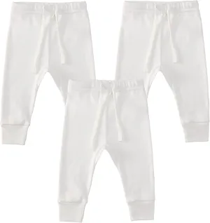 Owlivia Organic Baby Pant Legging Jogger for Infant, Boys Girls Toddler