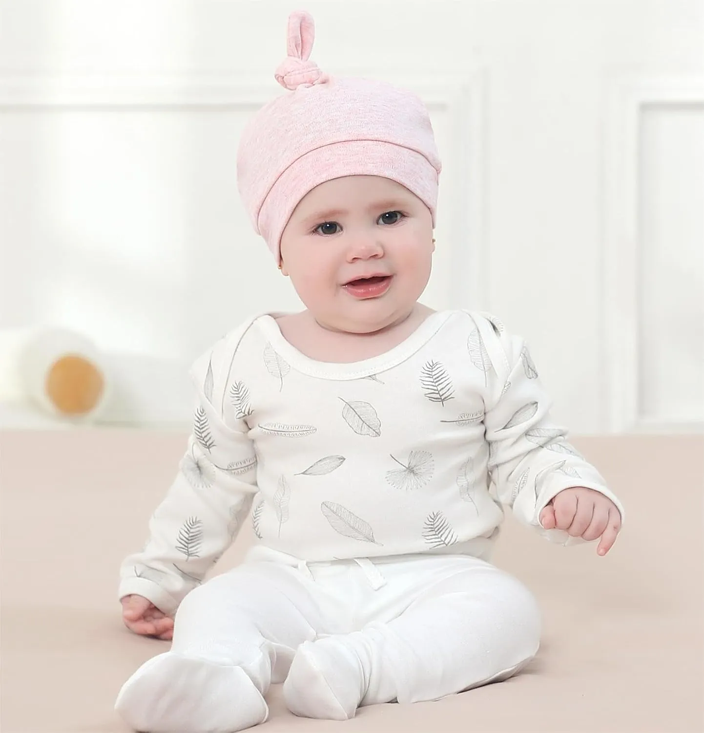 Owlivia Organic Baby Pant Legging Jogger for Infant, Boys Girls Toddler