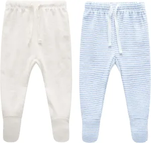 Owlivia Organic Baby Pant Legging Jogger for Infant, Boys Girls Toddler