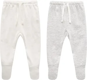 Owlivia Organic Baby Pant Legging Jogger for Infant, Boys Girls Toddler