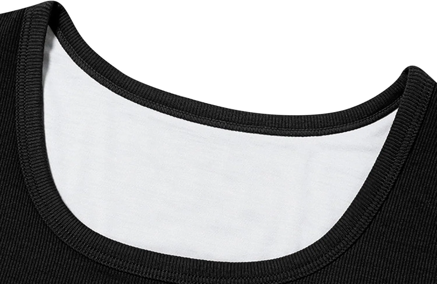 Ribbed Workout Crop Tops with Built in Bra Women's Casual Slim Fitness Short Sleeve Yoga Shirts U Neck Athletic Tees