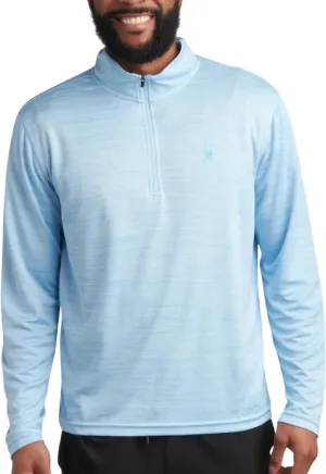 Spyder Mens Active Quarter Zip Sweatshirt - 2-Way Stretch UPF 30  Moisture Wicking Mock Neck Pullover (Sizes: S-XL)