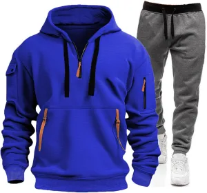 Suits for Men Wrinkle Two Breathable Suit Roll Sleeve Shirt Pants Set Nice Hoodies for Men Woman Sweatpants Plus