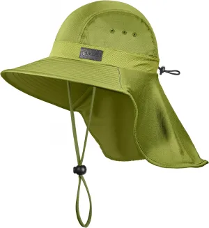 Sukeen Cooling Sun Hat for Men Women UPF50  Wide Brim Fishing Hat with Neck Flap Adjustable Foldable Bucket Hat for Hiking