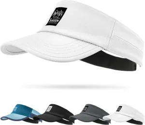 Sukeen Sports Sun Visor for Men Women, Lightweight Quick-Dry Outdoor Visor Hat, Packable Running Tennis Golf Visor