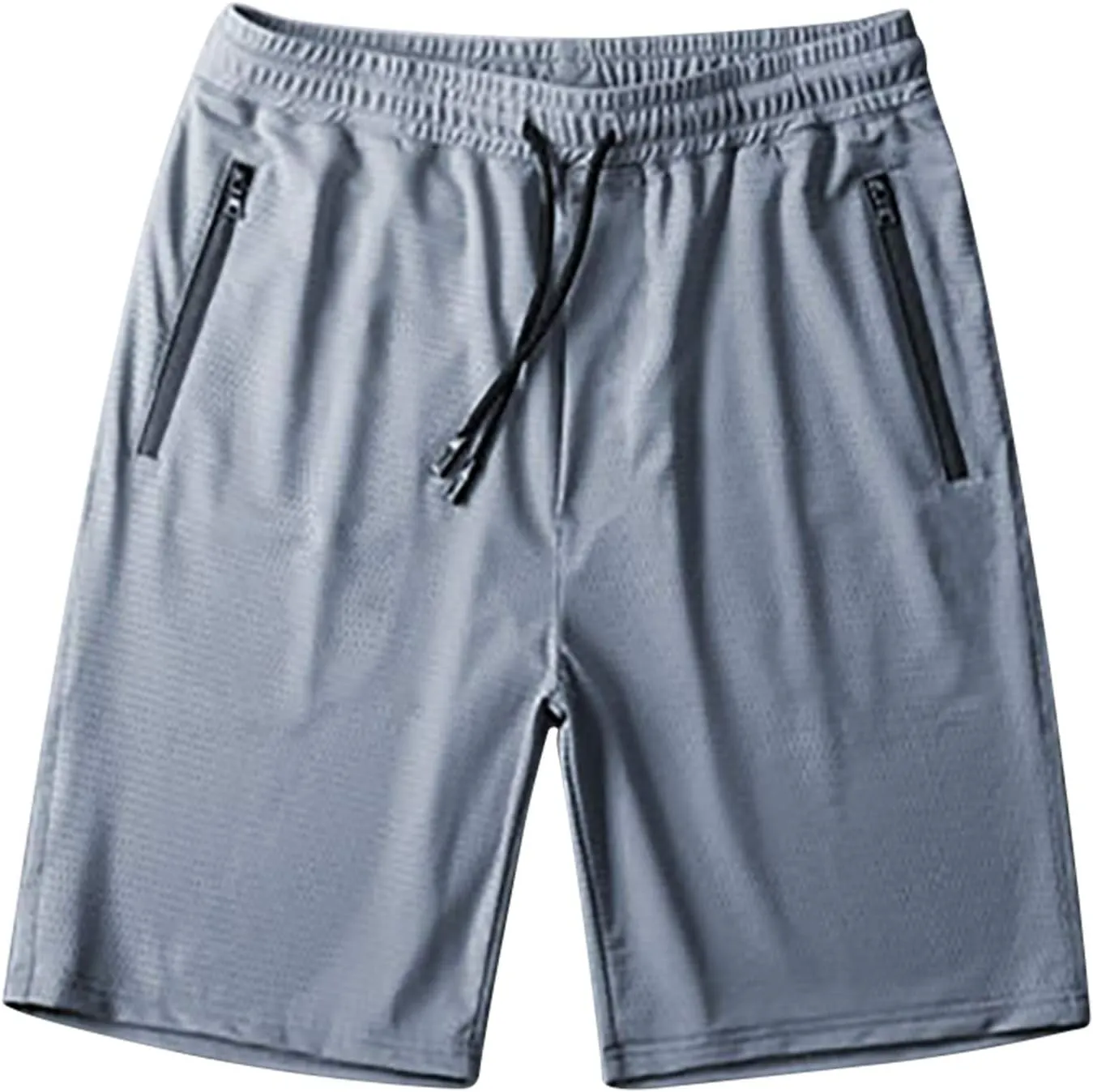 Summer Ice Cool Mesh Pants Men's Workout Running Pants Athletic Jogger Zipper Pockets Lightweight Stretch Golf Pants
