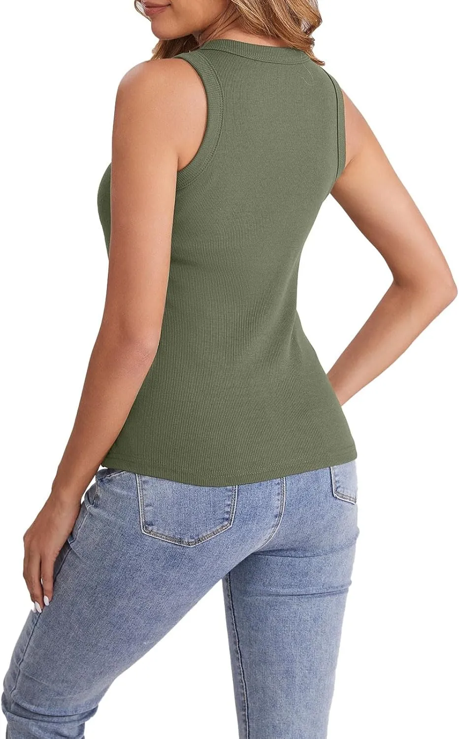 Tank Top with Built in Bra for Women Racerback Workout Undershirt Cotton Camisole Workout Sports Padded Cami 2025
