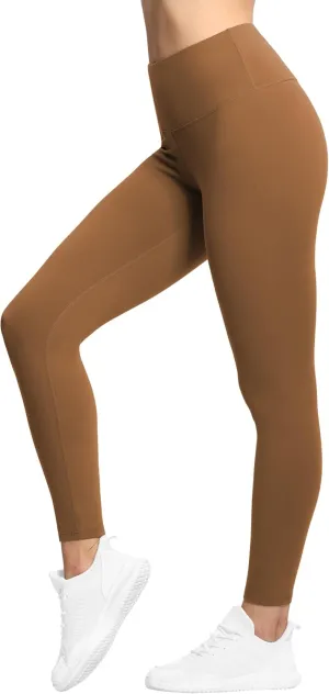 THE GYM PEOPLE Women's High Waist Workout Legging Soft Tummy Control Squat Proof Yoga Running Pants