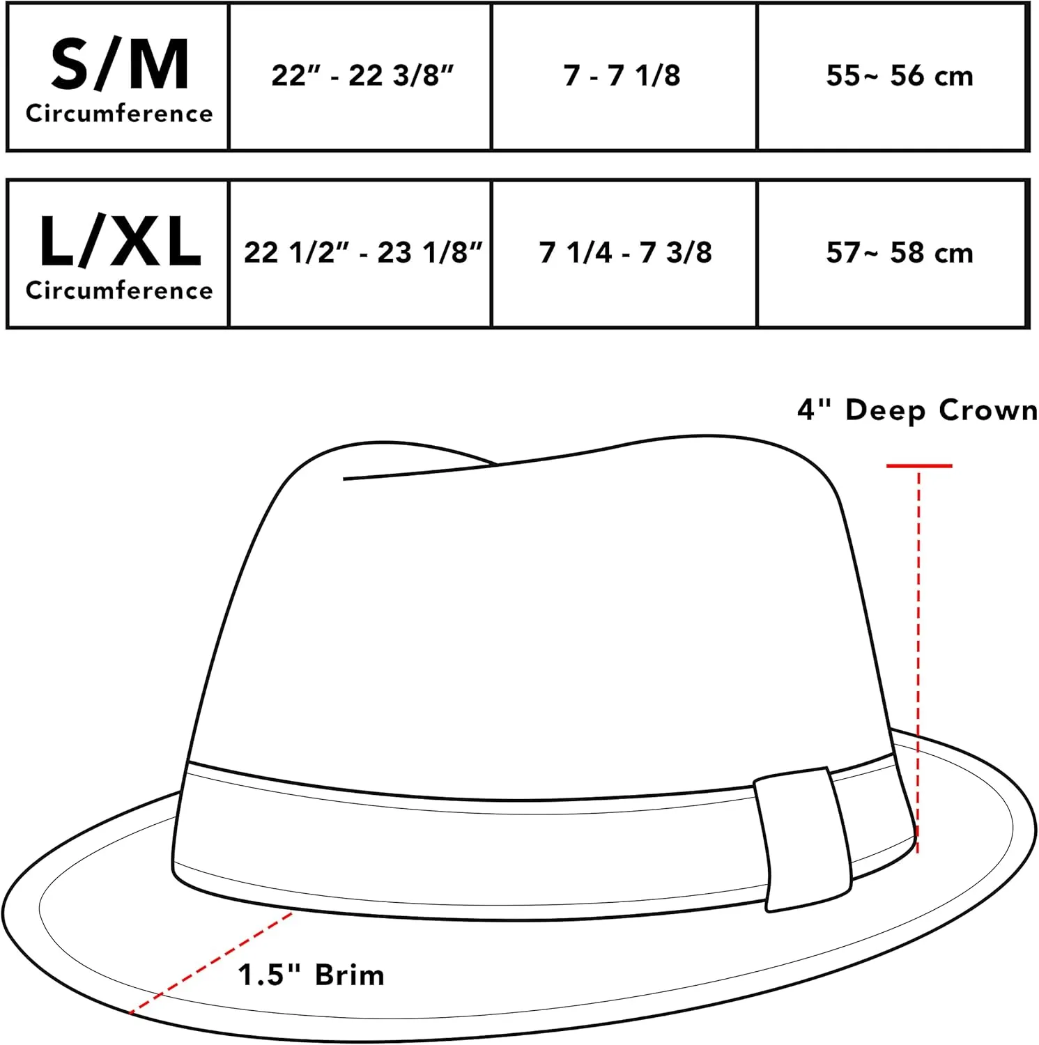 The Hat Depot Light Weight Classic Soft Cool Mesh Crushable Fedora hat