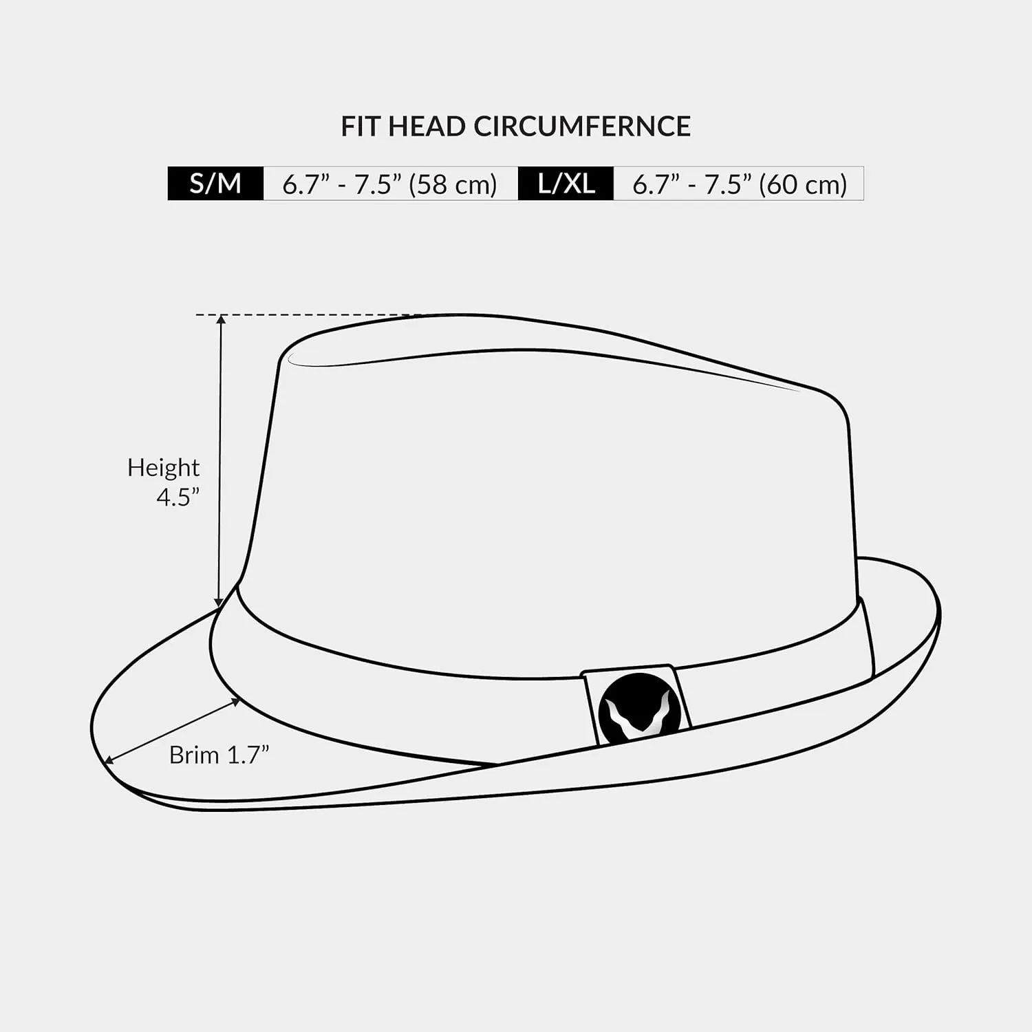 The Hat Depot Light Weight Classic Soft Cool Mesh Crushable Fedora hat