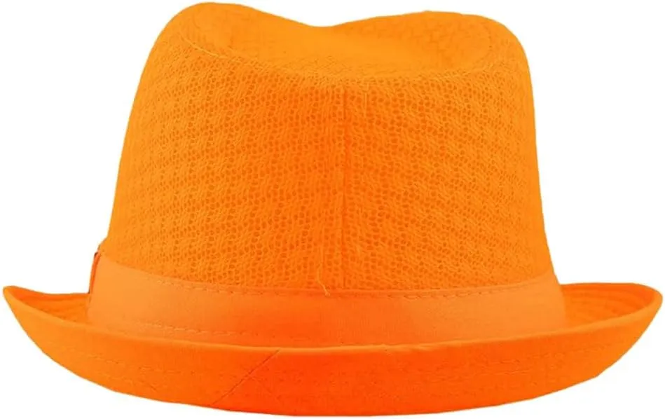 The Hat Depot Light Weight Classic Soft Cool Mesh Crushable Fedora hat