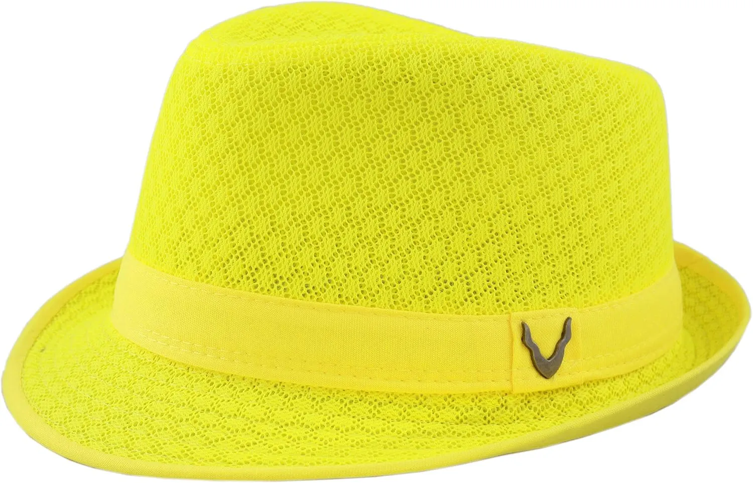 The Hat Depot Light Weight Classic Soft Cool Mesh Crushable Fedora hat