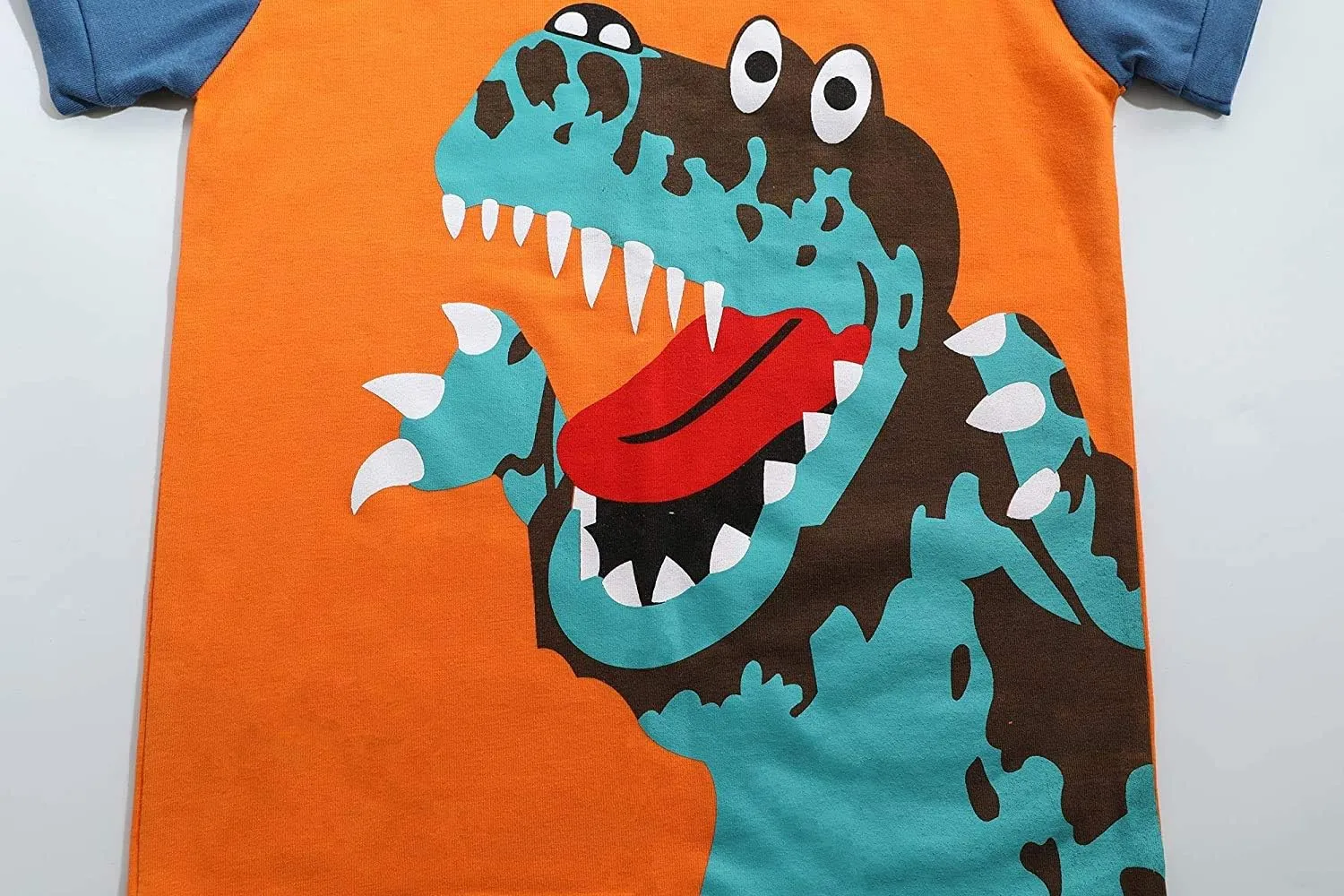 Toddler Boys Pajamas 100% Cotton Summer Pjs for Boy Jammies Dinosaur Dog Little Kids Clothes Sleepwear Short Sets Size 2-7T