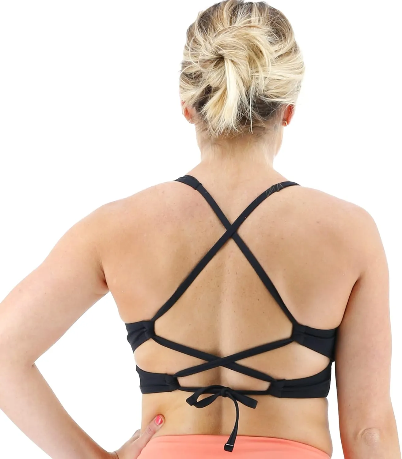TYR Women's Standard Madeline Top Bralette for Swimming, Yoga, Fitness, and Workout