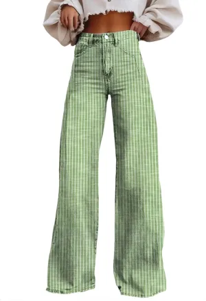Wide Leg Jeans for Women, Chic Trendy Lightweight Loose Casual Soft Women's Trousers