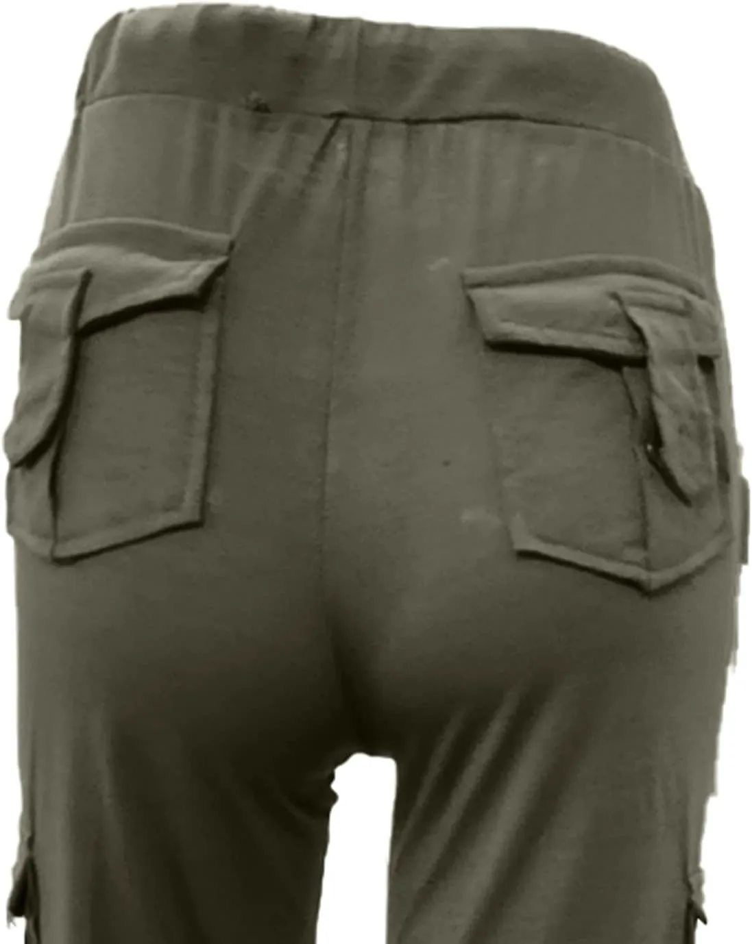 Wide Leg Yoga Pants for Women Stretchy Plus Size Cargo Pants High Waisted Baggy Cargo Sweatpants with Pockets