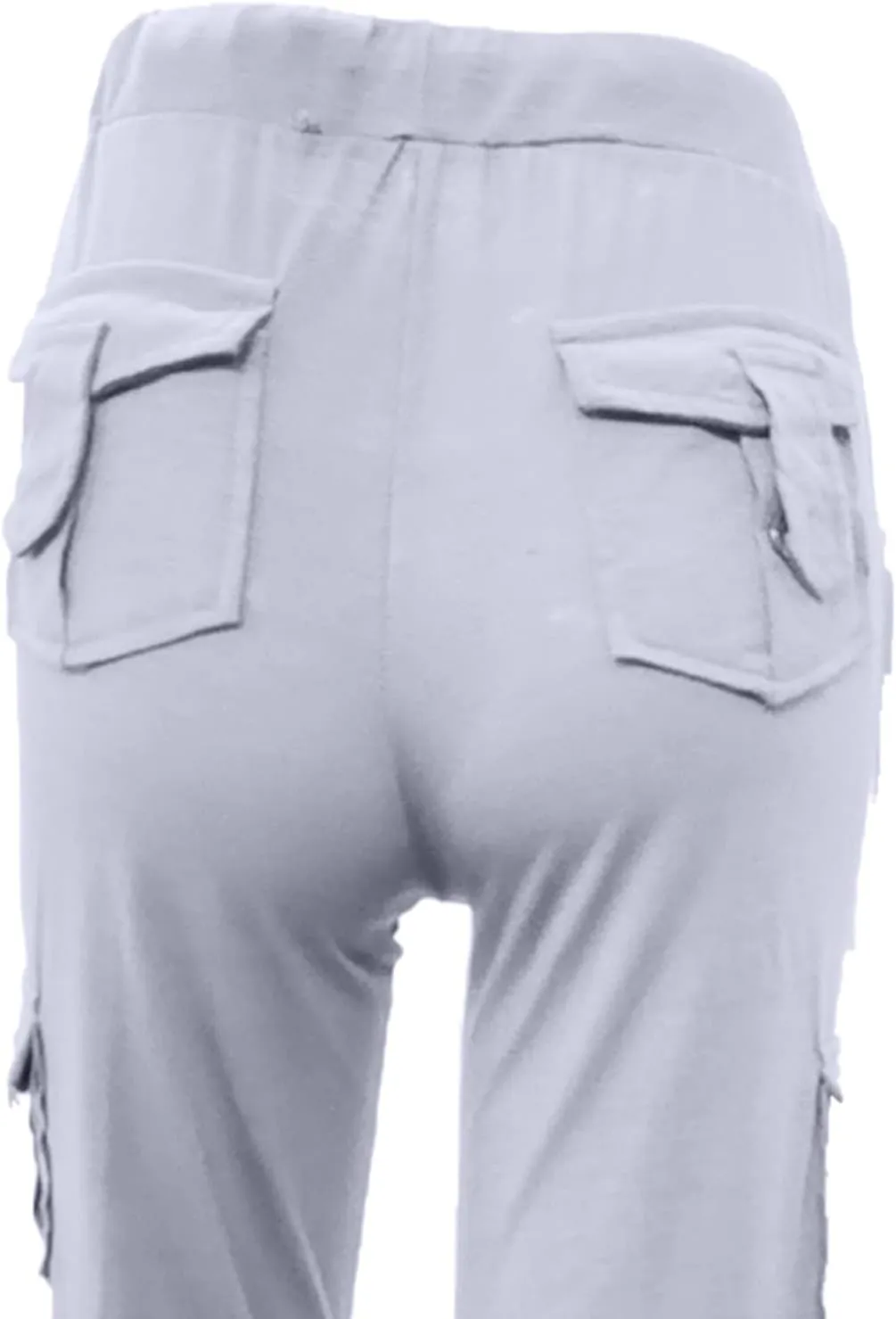 Wide Leg Yoga Pants for Women Stretchy Plus Size Cargo Pants High Waisted Baggy Cargo Sweatpants with Pockets