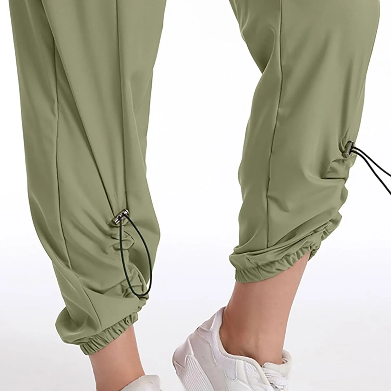 Women Sweatpants Joggers Long High Waisted Y2k Baggy Pants Trendy Lounge Athletic Bottom Trouser with Pockets