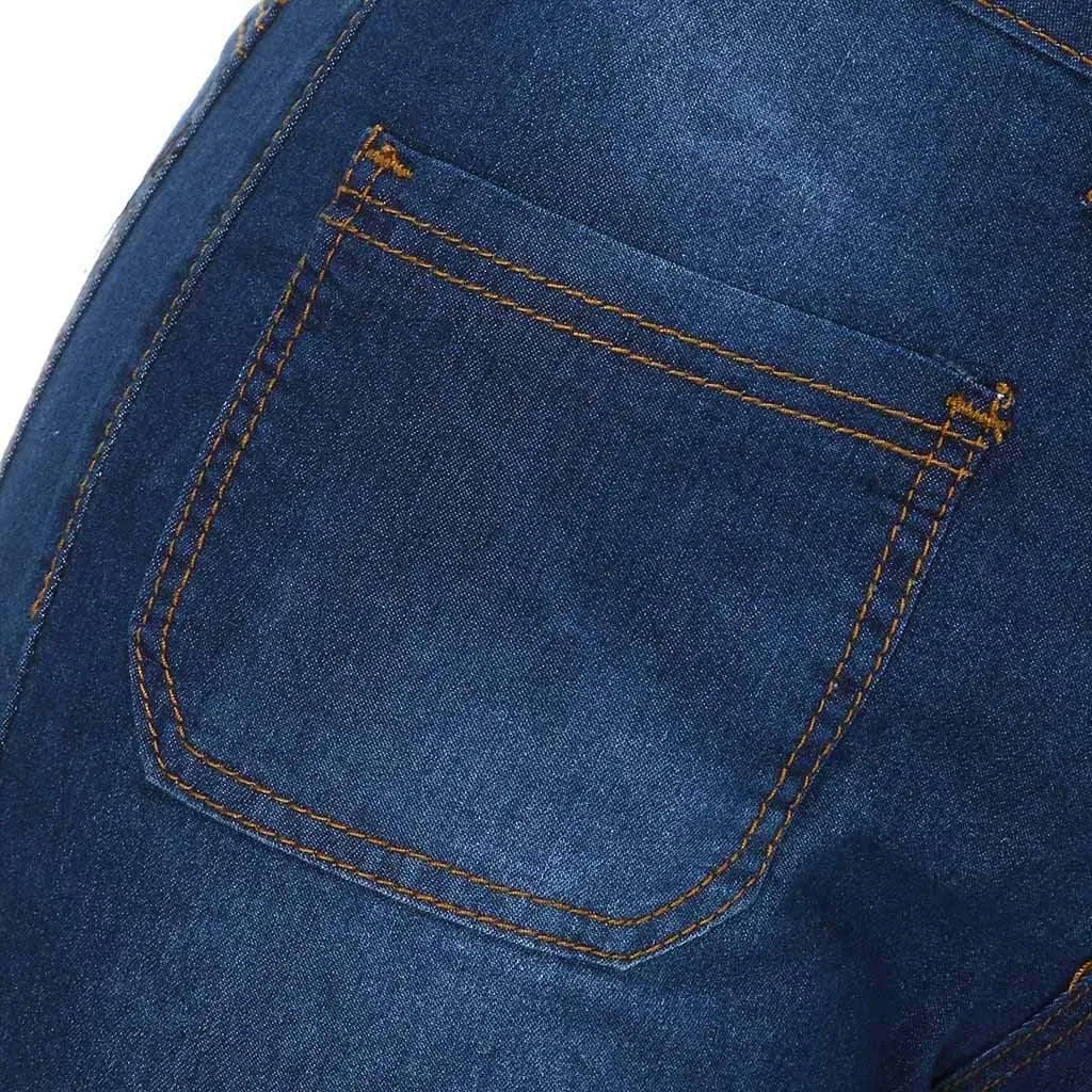 Women's 2024 Classic Skinny Jeans Stretchy High Waisted Tummy Control Jeans Denim Pants with Pockets