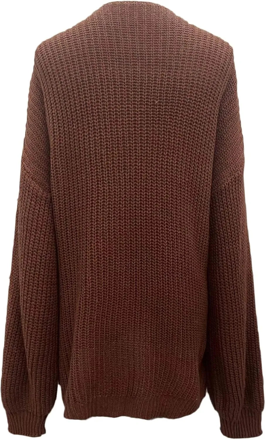 Womens Cardigan Sweater Business Casual Chunky Knit Sweater Jacket Loungewear Baggy Long Sleeve Open Front Cardigan