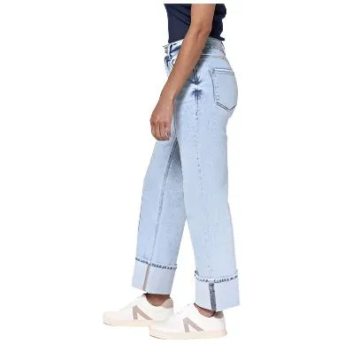 Women's DearJohn Holly High Rise Cuffed Hem Straight Jean DPM52A538LKH
