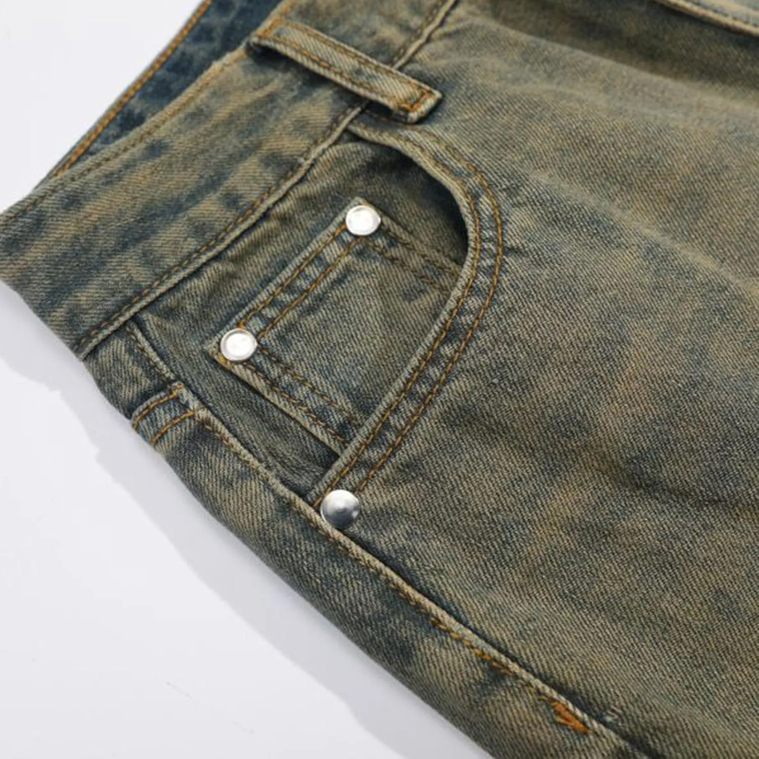 Womens Denim Pants High Waisted Wide Leg Jeans Trendy Work Pants Stretch Jeans Loose Fit Trousers Lightweight Pants