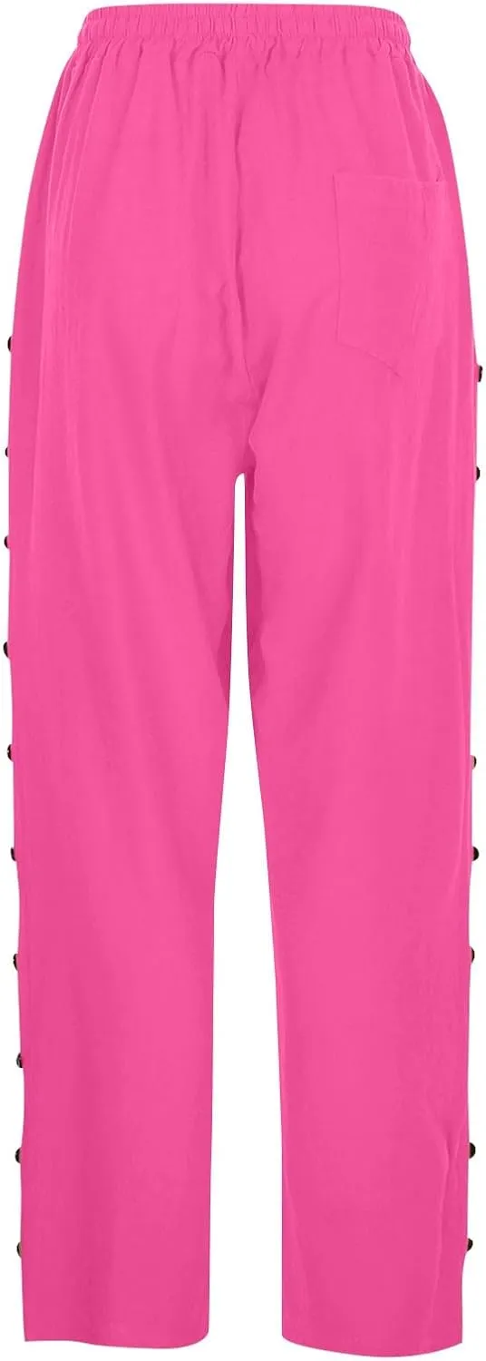 Women's Fashion Casual Cotton Thin Breathable Hollow Stitching String Solid Color Fall &Winter Outfits
