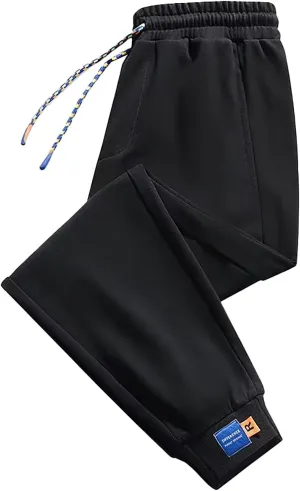 Women's Fleece Lined Sweatpantsthermal Joggers with Pockets Winter Lounge Yoga Workout Running Pants Fleece Pants