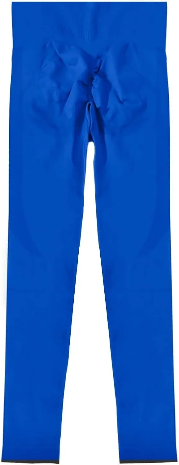 Women's High Waisted Compression Leggings Seamless Tummy Control Yoga Pants Butt Lifting Stretchy Gym Workout Pants
