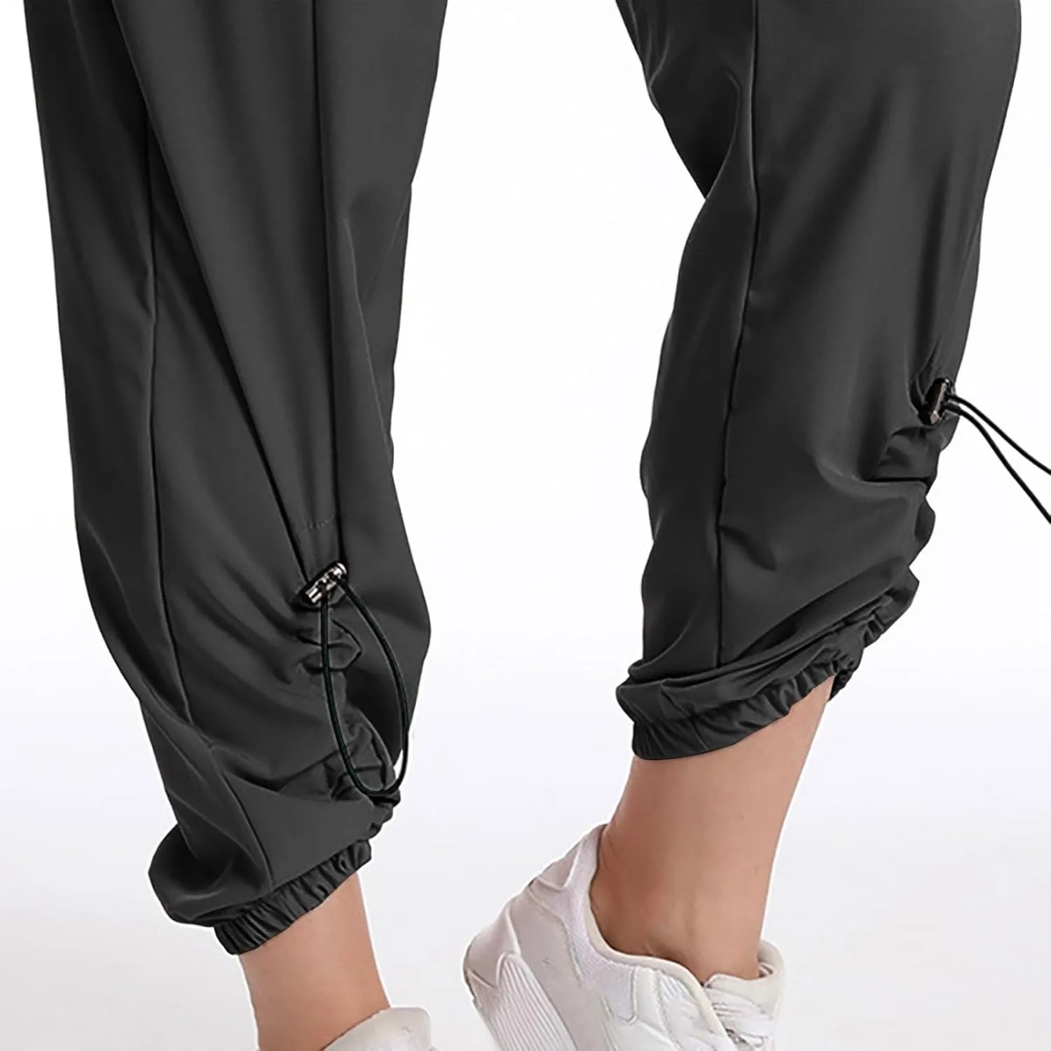 Women's Joggers Drawstring Hiking Pants with Pockets Active Pant for Women Athletic Stretch Breathable Sweatpant
