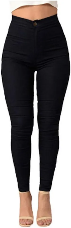 Women's Skinny Jeans Leggings Stretch High Waisted Denim Pants Jeggings