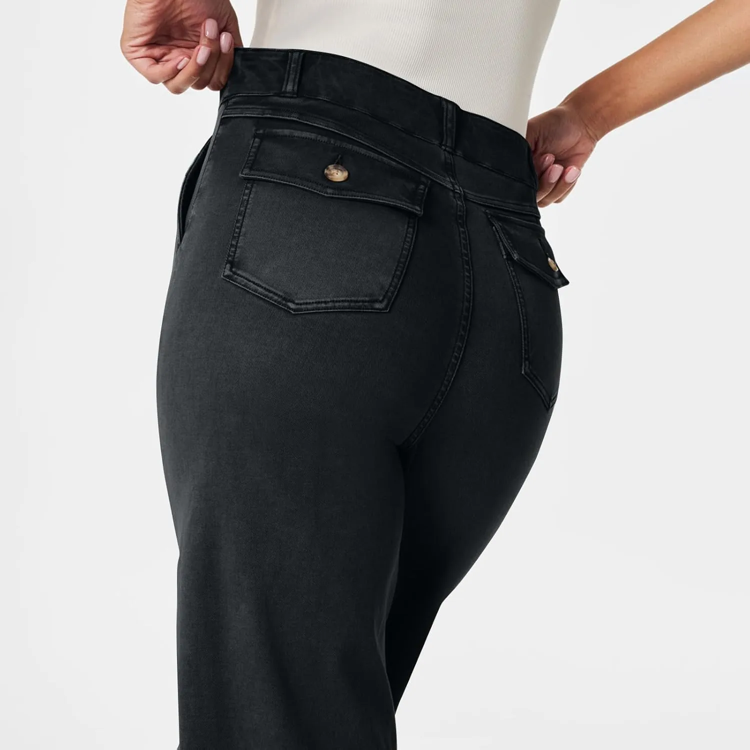 Women's Straight Jeans Casual Solid Denim Pants Vintage Loose Fashion Boyfriend Streetwear Trendy 90s Jeans