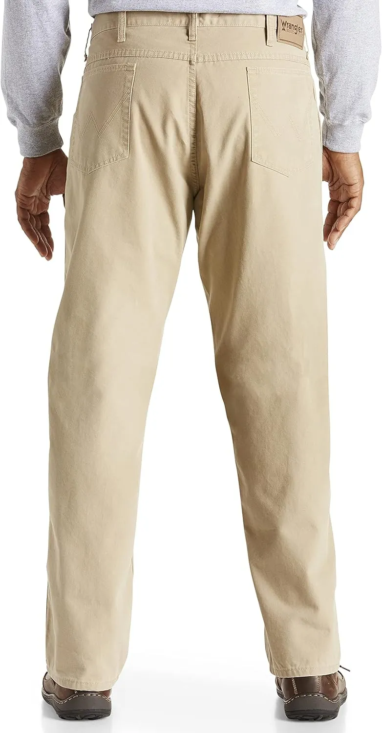 Wrangler Men's Rugged Wear Relaxed Straight Fit Jeans